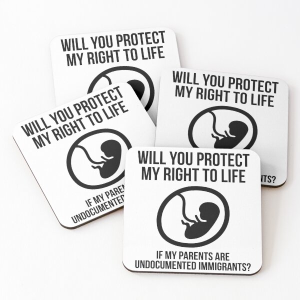Item preview, Fetus with immigrant parents  designed and sold by Rachel the Artist .