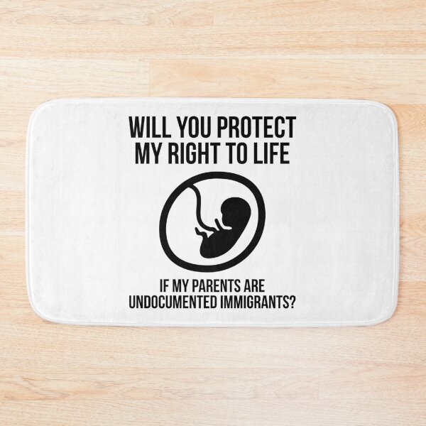 Item preview, Fetus with immigrant parents  designed and sold by Rachel the Artist .
