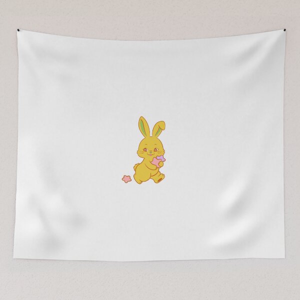 Item preview, NewJeans Yellow Tokki Holding Stars designed and sold by HappyTokki.