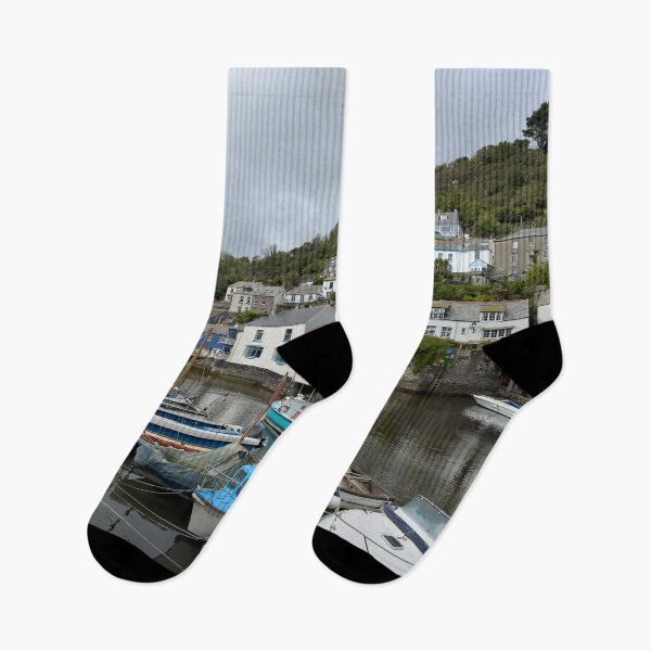 Item preview, Polperro Harbour Cornwall designed and sold by Graz-Photos.