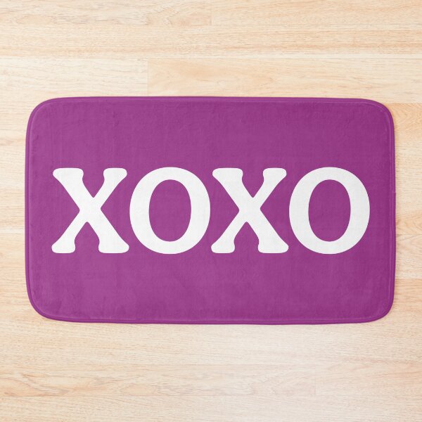 Item preview, Xoxo Print (White Mauve) designed and sold by ToluaPrints.