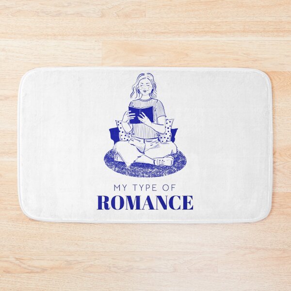 Item preview, My Type of Romance with drawing of reading girl  designed and sold by Matoforma.