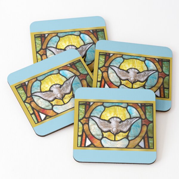 Item preview, Stained Glass Dove designed and sold by StLukesEpisc-DE.