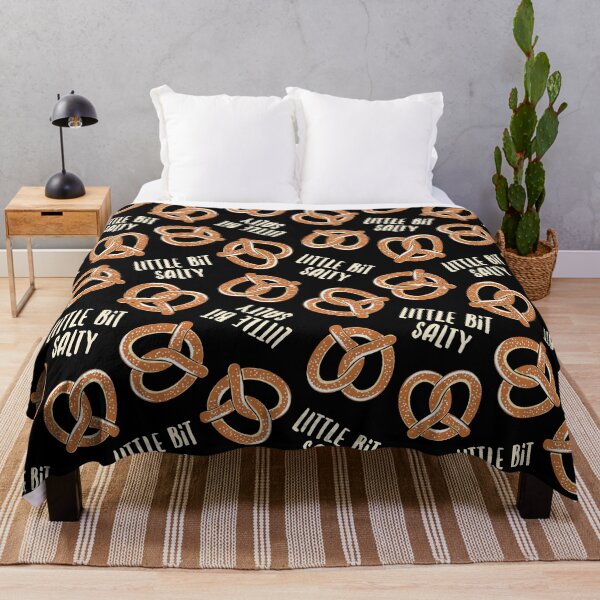 Item preview, Little Bit Salty - Pretzels on black designed and sold by littlearrow.