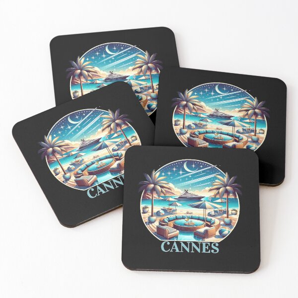 Item preview, Cannes Vacation, Cote d'Azur, France Cool and Fun  designed and sold by madtoyman.