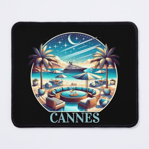 Item preview, Cannes Vacation, Cote d'Azur, France Cool and Fun  designed and sold by madtoyman.