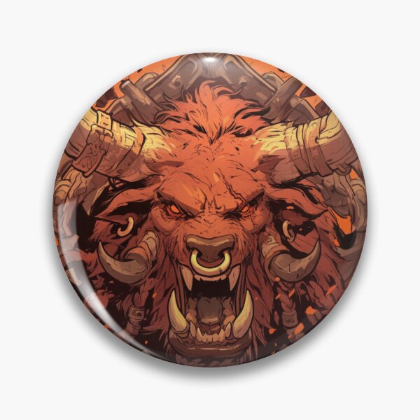 Item preview, Tauren Warrior Minotaur Berserker designed and sold by Nightarcade.