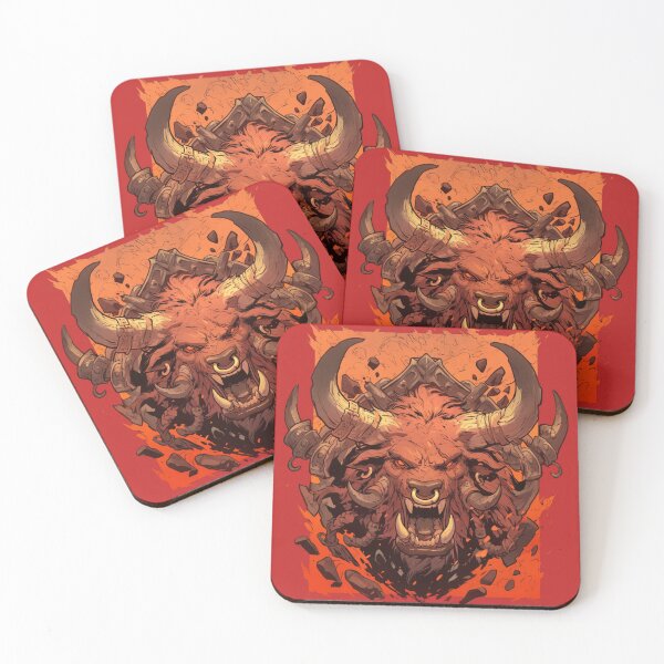 Item preview, Tauren Warrior Minotaur Berserker designed and sold by Nightarcade.