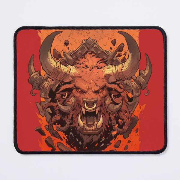 Item preview, Tauren Warrior Minotaur Berserker designed and sold by Nightarcade.