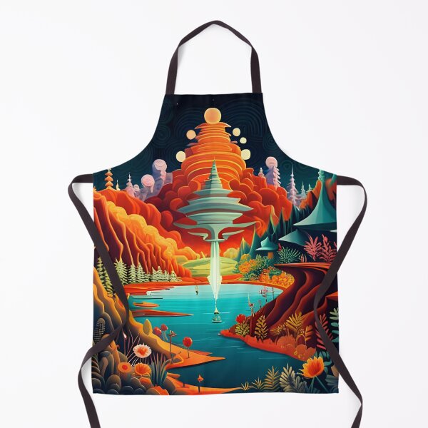 Item preview, Surreal Alien Lanscape designed and sold by stine1.