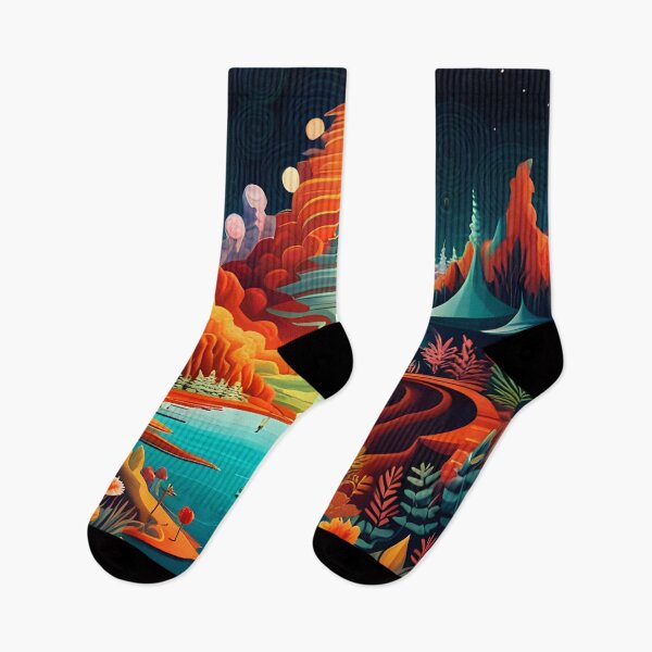 Item preview, Surreal Alien Lanscape designed and sold by stine1.