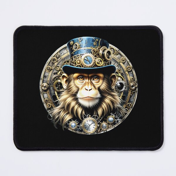 Item preview, Steampunk Monkey in a Top Hat. designed and sold by KojourinArt.