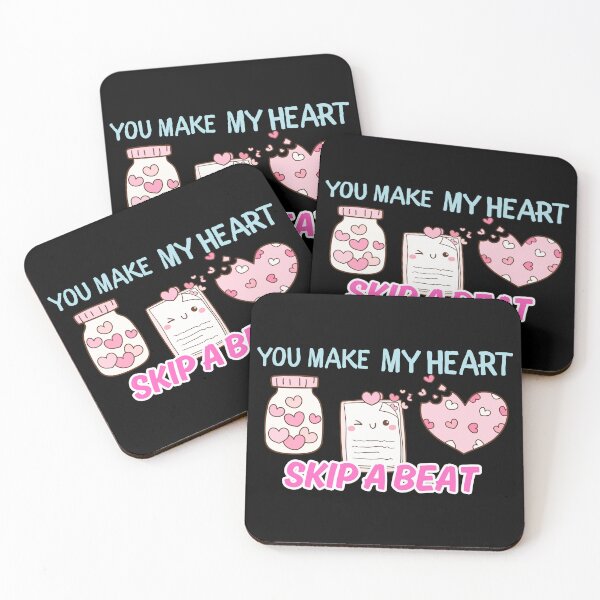 Item preview, You Make My Heart Skip A Beat Nurse Valentine designed and sold by CharismaSklep.