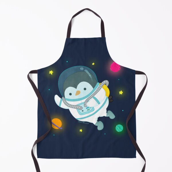 Artikelvorschau, Pinguin-Astronaut entworfen und verkauft von thepenguinsfamily.