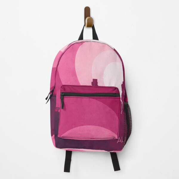Item preview, Austin Texas Skyline Hearts Pink designed and sold by ArtPrints.