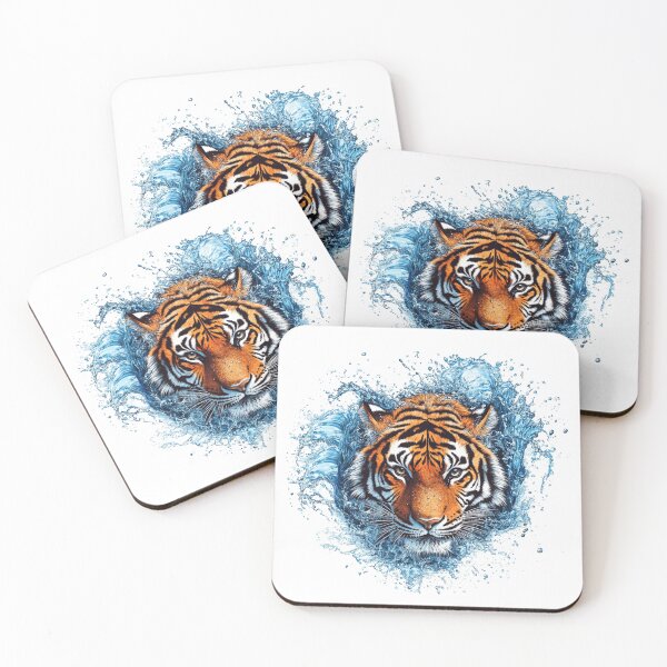 Item preview, Majestic Tiger Face Art  designed and sold by Abderraim12.
