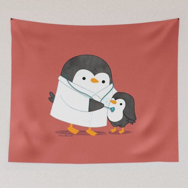 Item preview, Penguin Doctor  designed and sold by thepenguinsfamily.