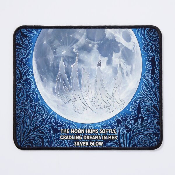 Item preview, Lunar Serenade - Poetry Fantasy Art Work designed and sold by Unwind-Art-Work.