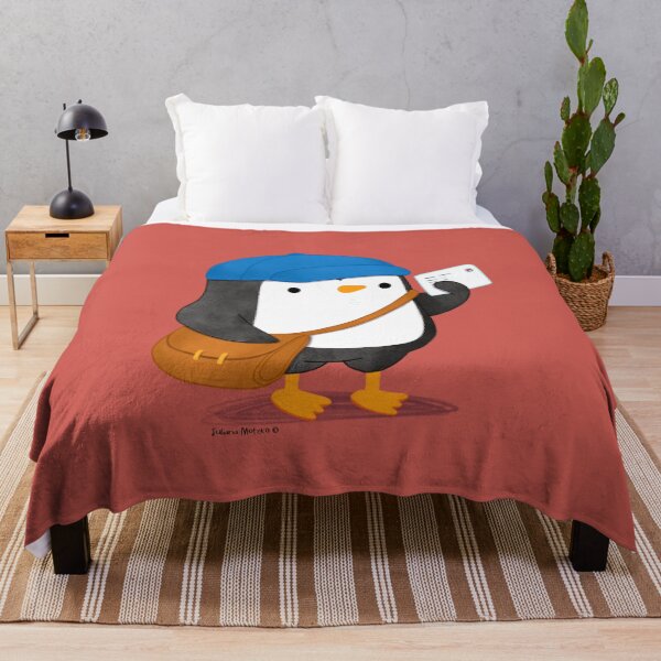 Item preview, Penguin Mail Carrier designed and sold by thepenguinsfamily.