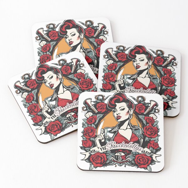 Artikelvorschau, Rockabilly-Mädchen entworfen und verkauft von whatthefoxsays.