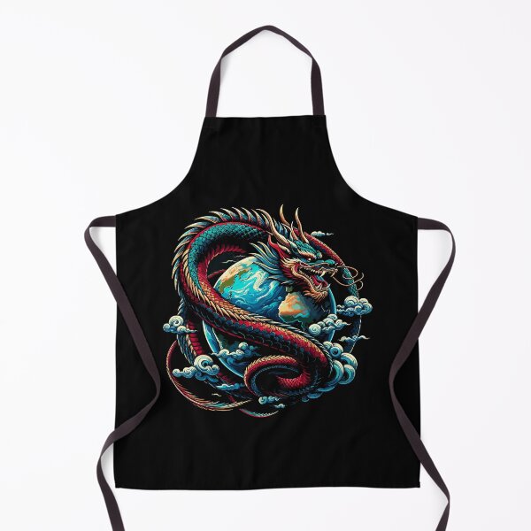 Item preview, Dragon Wrapped Around Earth Year of Dragon Lunar New Year designed and sold by Dressed For  Duty.