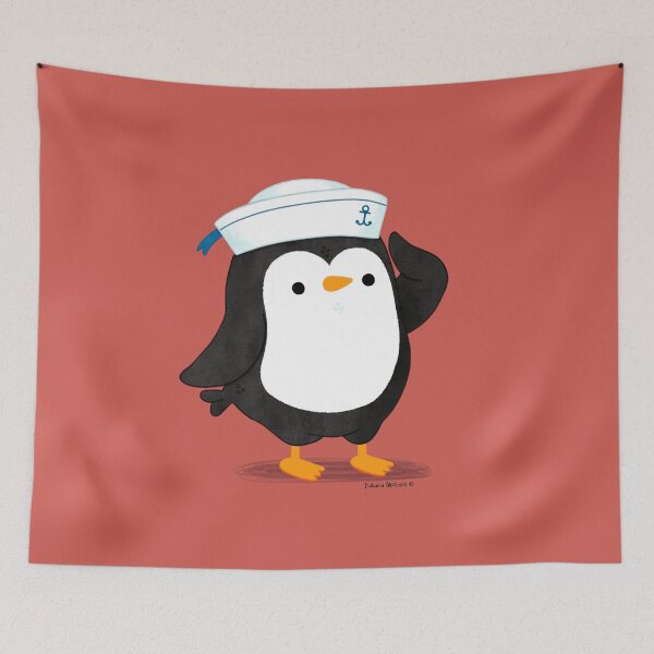 Item preview, Sailor Penguin designed and sold by thepenguinsfamily.