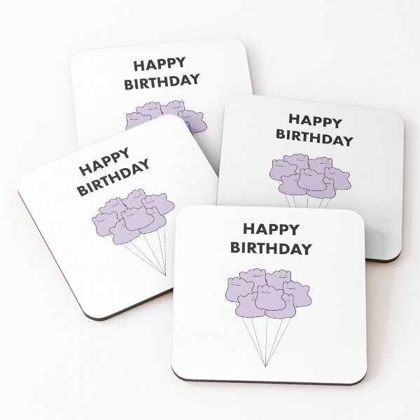Item preview, Happy Birthday Ditto Balloons designed and sold by kyravreeland.