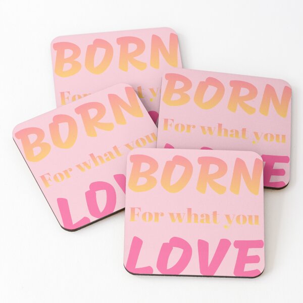 Item preview, Born for what you love, words designed and sold by MarinaFedorova.
