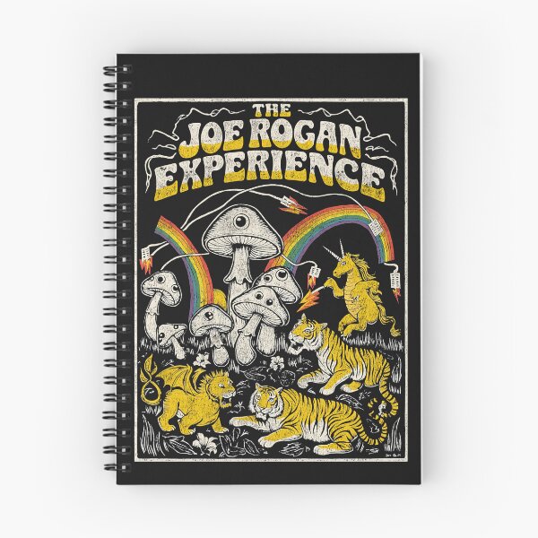 Item preview, Joe Rogan Experience Psychedelic Mushroom Tiger Unicorn Art designed and sold by Mystikos Art.