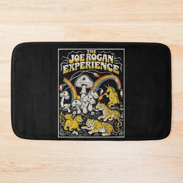 Item preview, Joe Rogan Experience Psychedelic Mushroom Tiger Unicorn Art designed and sold by Mystikos Art.