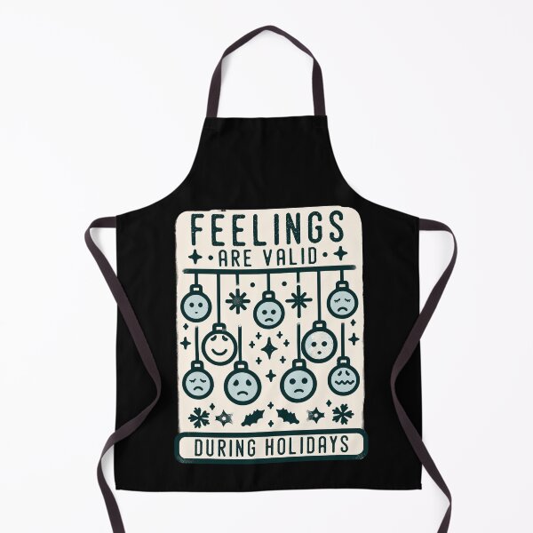Item preview, Feelings Are Valid During Holidays Mental Health Christmas designed and sold by Dressed For  Duty.