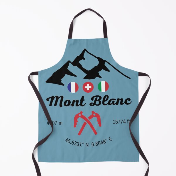 Item preview, Mont Blanc France Suisse Italie Ice Axe Altitude Coordinates designed and sold by Studio Pico.