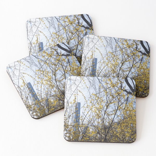 Item preview, Midtown Skyline from Central Park in Spring designed and sold by aliseliat.