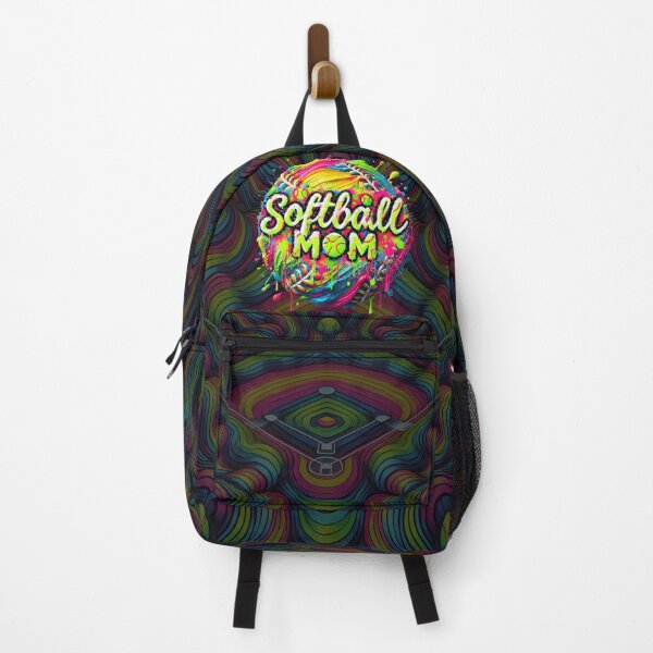 Item preview, Softball Mom Neon Splatter Drip Art designed and sold by SHHCreations.