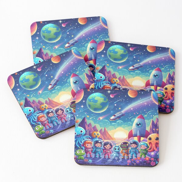 Item preview, Little Alien Space Adventure designed and sold by WyckedLynn.