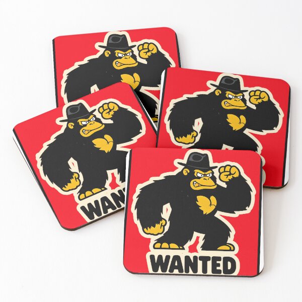 Item preview, wanted gorilla designed and sold by aliraweb.