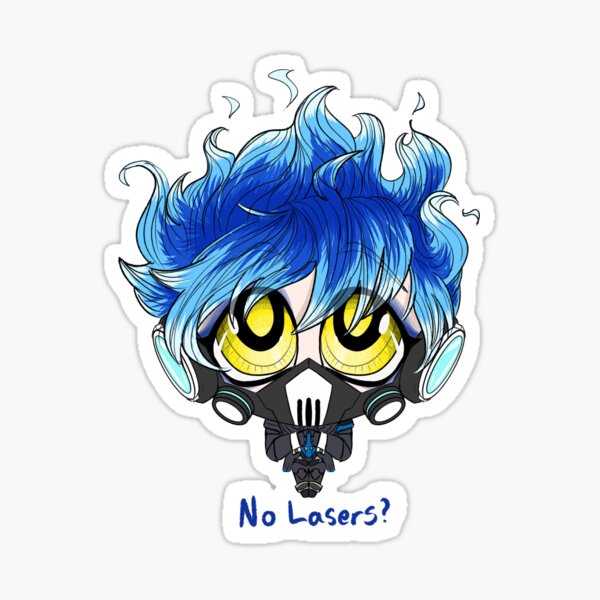 Item preview, No Lasers? designed and sold by Strixibean.