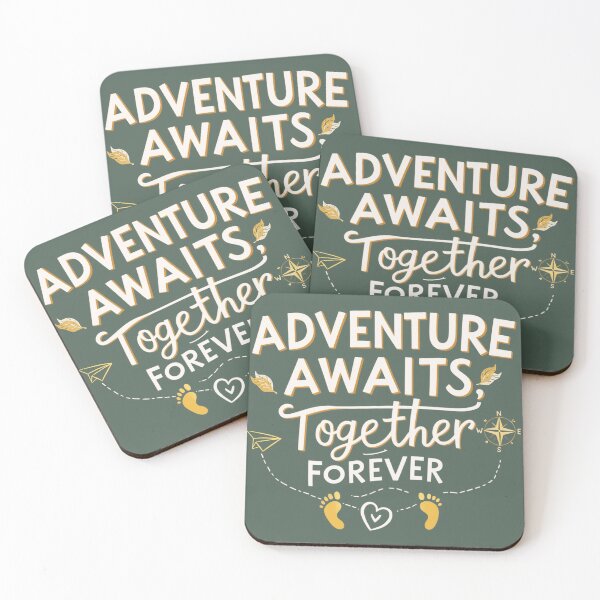 Item preview, adventure awaits together forever designed and sold by imagifeel.