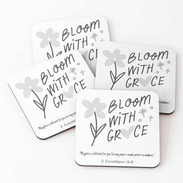 Item preview, Bloom With Grace Cornithians flower heart designed and sold by Ideas-BYDESiGN.