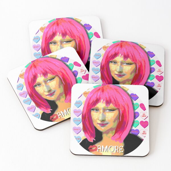 Item preview, Happy Valentines Day Mona Lisa Amore Parody designed and sold by dpenn.