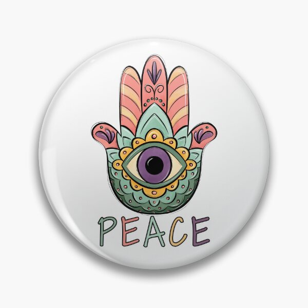 Item preview, Hamsa Peace - Vibrant wellness-inspired design — perfect for yogis and health enthusiasts! designed and sold by MerchSearchCO.