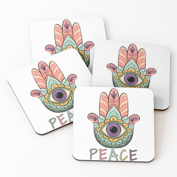 Item preview, Hamsa Peace - Vibrant wellness-inspired design — perfect for yogis and health enthusiasts! designed and sold by MerchSearchCO.
