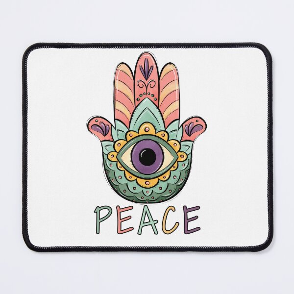 Item preview, Hamsa Peace - Vibrant wellness-inspired design — perfect for yogis and health enthusiasts! designed and sold by MerchSearchCO.