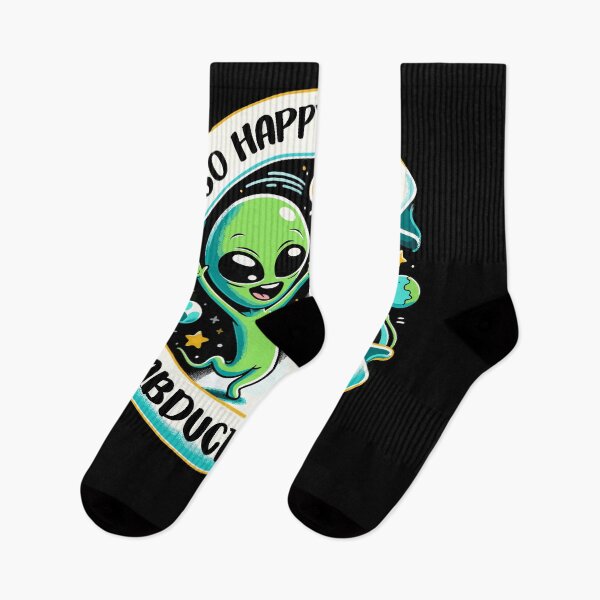 Item preview, So Happy, I Could Abduct a Cow Funny Aliens Happiness designed and sold by Dressed For  Duty.