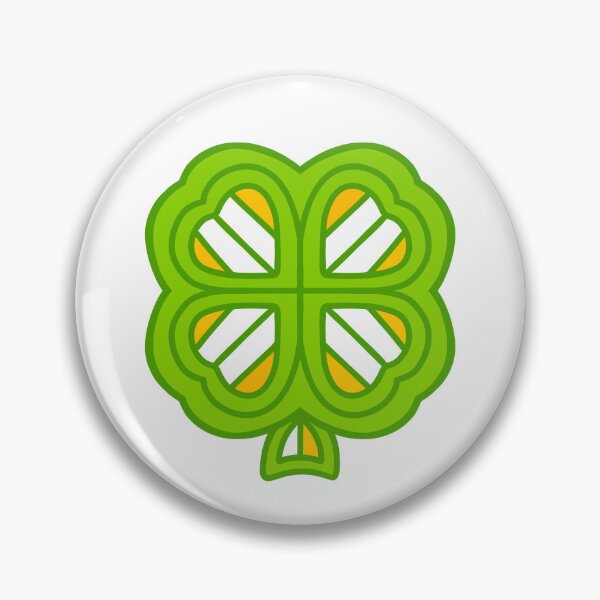 Item preview, Irish Four Leaf Clover designed and sold by Sartoris Art.