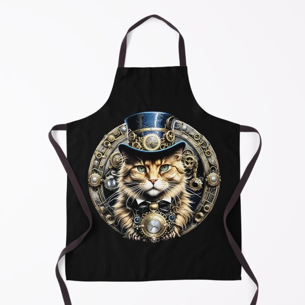 Item preview, Steampunk Cat in a Top Hat. designed and sold by KojourinArt.