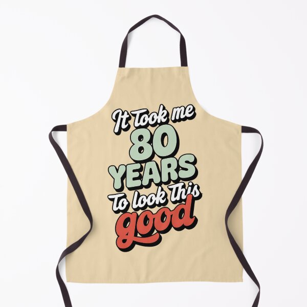 Item preview, Retro 80th Birthday Humor Design designed and sold by TeeGrit.
