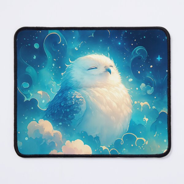 Item preview, Dreaming Owl in a Cosmic Slumber designed and sold by AshiraCreations.