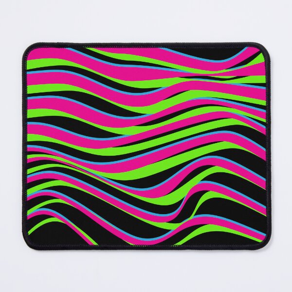 Item preview, psycedelic pattern seamless decal for cyberpunk scifi futuristic gaming style designed and sold by CYBER-ROR.