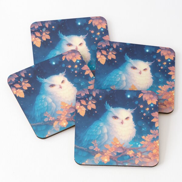 Item preview, Autumn Owl in a Dreamy Twilight designed and sold by AshiraCreations.